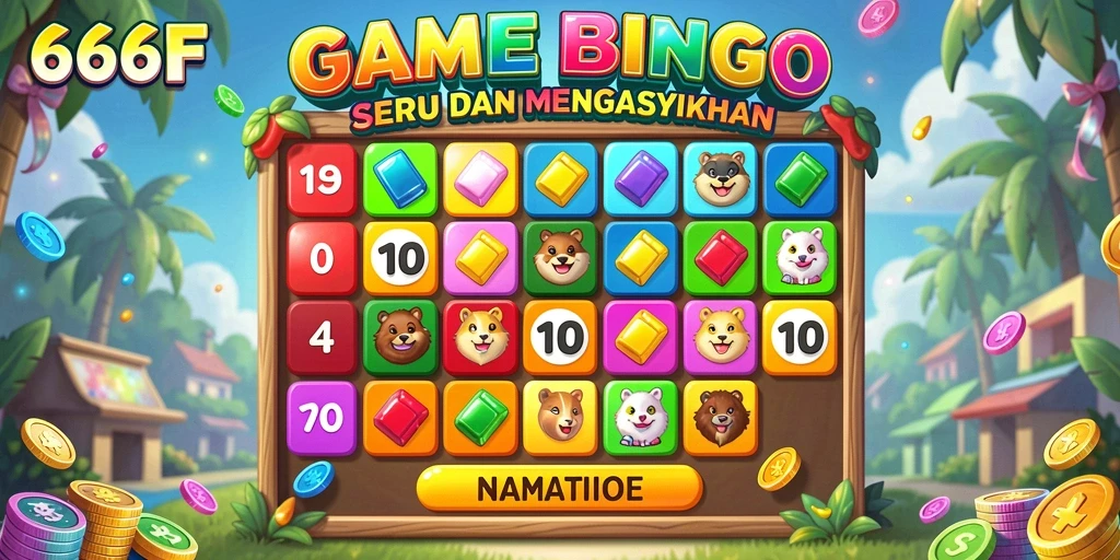 Screenshot gameplay 666F menampilkan keseruan bermain Bingo online.