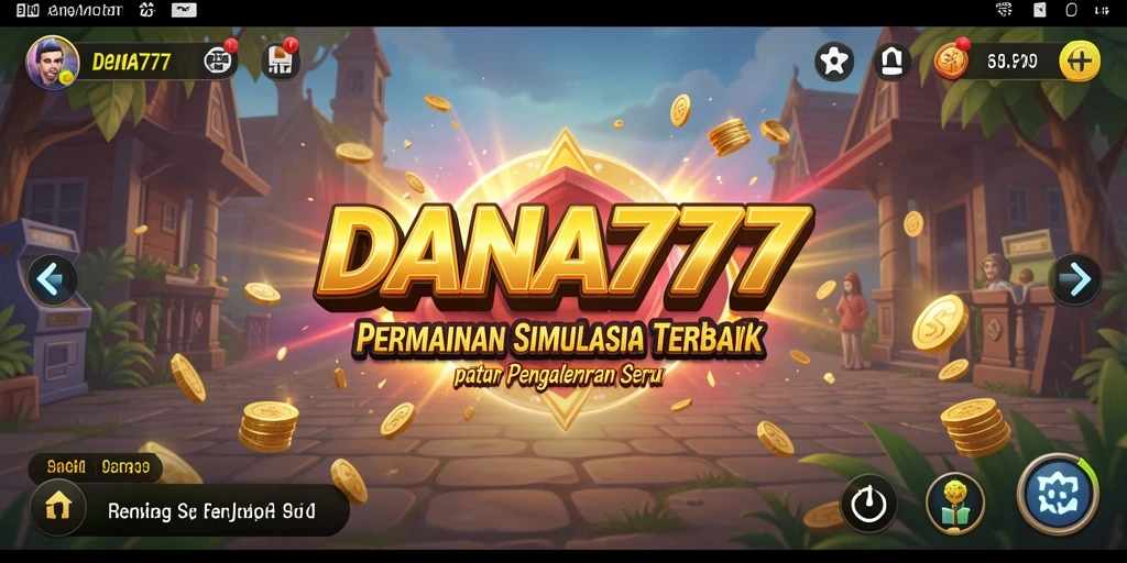 Tampilan gameplay <strong>DANA777</strong> yang mengesankan dan interaktif.