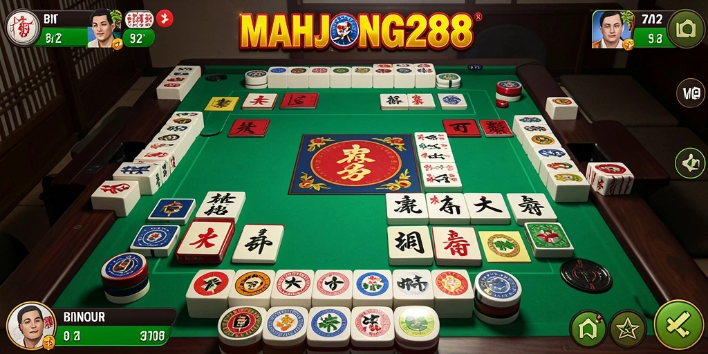 Tangkapan layar gameplay MAHJONG288 yang menampilkan keseruan permainan Bingo.
