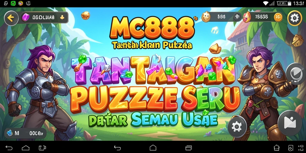 Tampilan gameplay seru dan menantang dalam MC888.