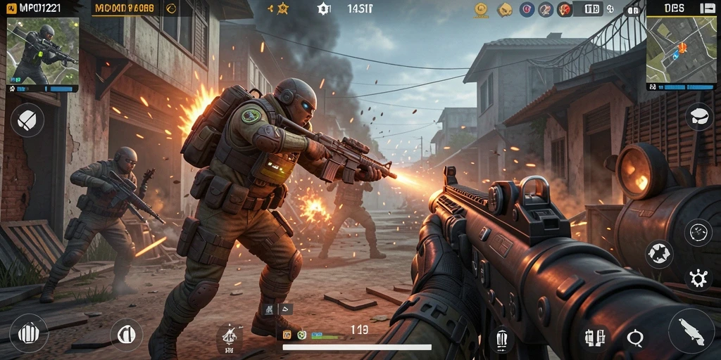Screenshot gameplay MPO1221 yang menunjukkan aksi seru dan grafis memukau.
