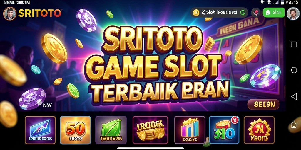 Tampilan gameplay <strong>SRITOTO</strong> yang memukau dengan banyak pilihan slot untuk dijelajahi.